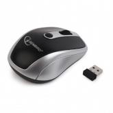 Mouse Optic Gembird MUSW-002, USB Wireless, Black-Silver