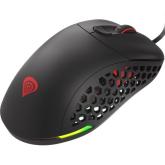 Mouse Optic Genesis Xenon 800 RGB, USB, Black