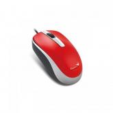 Mouse Optic Genius DX-110, USB, Red