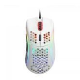 Mouse Optic Glorious PC Gaming Race Glorious Model D, USB, Matte White