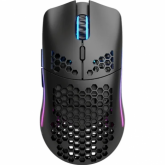 Mouse Optic Glorious PC Gaming Race Glorious Model O Wireless, Matte Black