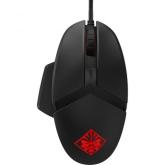 Mouse Optic HP OMEN Reactor, USB, Black