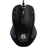 Mouse Optic Logitech G300S, RGB LED, USB, Black