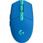 Mouse Optic Logitech G305 Lightspeed, USB Wireless, Blue