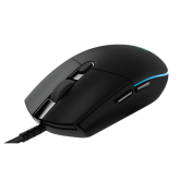 Mouse Optic Logitech Hero Pro, RGB LED, USB, Black