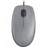 Mouse Optic Logitech M110 Silent Mid, USB, Grey