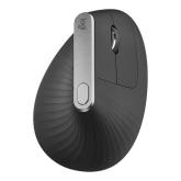 Mouse Optic Logitech MX Vertical Advanced, USB Wireless, Black