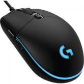 Mouse Optic Logitech Pro, RGB LED, USB, Black