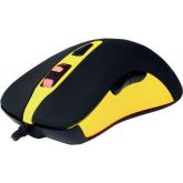 Mouse Optic Marvo G901, RGB LED, USB, Negru-Galben