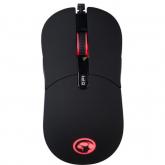 Mouse Optic Marvo G931, RGB LED, USB, Black