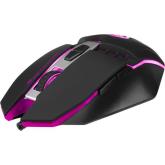 Mouse Optic Marvo M112, RGB LED, USB, Black