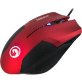 Mouse Optic Marvo M205, Blue LED, USB, Red