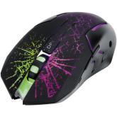 Mouse Optic Marvo M207, RGB LED, USB, Black