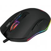 Mouse Optic Marvo M302, RGB LED, USB, Black