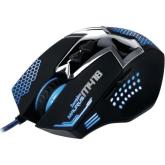 Mouse Optic Marvo M418, RGB LED, USB, Black