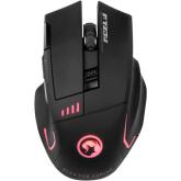 Mouse Optic Marvo M720W, RGB LED, USB Wireless, Black