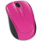 Mouse Optic Microsoft Mobile 3500, USB Wireless, Pink-Black