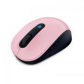 Mouse Optic Microsoft Sculpt Mobile, USB Wireless, Pink-Black