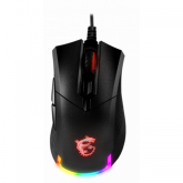 Mouse optic MSI Clutch GM50, RGB LED, USB, Black