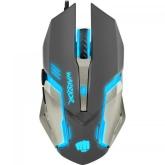 Mouse Optic Natec Fury Warrior, RGB LED, USB, Black