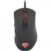 Mouse Optic Natec, RGB LED, USB, Black