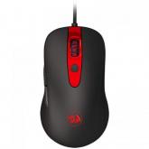 Mouse Optic Redragon Cerberus, RGB LED, USB, Black-Red