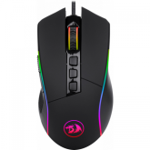 Mouse Optic Redragon Lonewolf, RGB LED, USB, Black