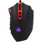 Mouse Optic Redragon Perdition2, RGB LED, USB, Black-Red