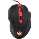 Mouse optic Redragon Smilodon, USB, Black/Red