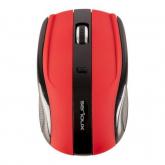 Mouse Optic Serioux Rainbow 400, USB Wireless, Red-Black