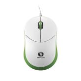 Mouse Optic Serioux Rainbow 580, USB, Green