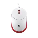 Mouse Optic Serioux Rainbow 580, USB, Red