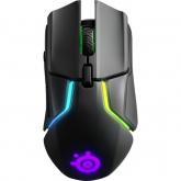 Mouse Optic SteelSeries Rival 650, RGB LED, USB Wireless, Black