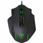 Mouse Optic T-Dagger Major, RGB LED, USB, Black