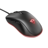 Mouse Optic Trust GXT 930, LED RGB, USB, Black