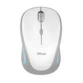 Mouse Optic Trust Yvi FX, USB Wireless, White