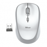 Mouse Optic Trust YVI, USB Wireless, Silver
