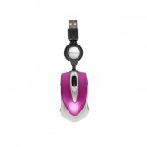 Mouse Optic Verbatim 49021, USB, Pink-Grey