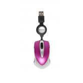 Mouse Optic Verbatim 49021, USB, Pink-Grey