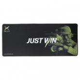Mouse Pad Delux DM-1, Black-Green