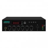 Amplificator cu mixer DSPPA MP60B, 60W, Bluetooth/USB, intrare 2xMIC/2xAUX, 4-16 Ohmi