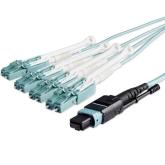 Splitter FO Startech MPO8LCPL10M, MTP(F)/PC - 4 x Duplex LC/PC, 10 m, Blue