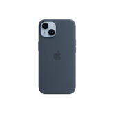 Protectie pentru spate Apple MagSafe Silicone pentru Iphone 14, Storm Blue