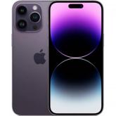 Telefon Mobil Apple iPhone 14 Pro, Dual SIM Hybrid, 128GB, 6GB RAM, 5G, Deep Purple