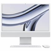 Calculator Apple iMac 4.5K Retina, Apple M3 Octa Core, 23.8inch, RAM 8GB, SSD 256GB, Apple M3 8-Core, INT KB, macOS Sonoma, Silver
