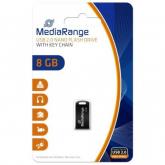 Stick memorie MediaRange MR920 8GB, USB 2.0, Black