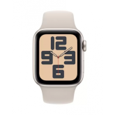 Smartwatch Apple Watch SE 2 (2023) Aluminium, 1.57inch, Curea Silicon S/M, Starlight - Starlight