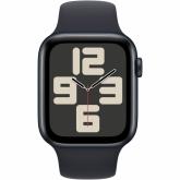 Smartwatch Apple Watch SE 2 (2023) Aluminium, 1.78inch, 4G, Curea Silicon M/L, Midnight - Midnight