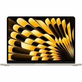 Laptop Apple MacBook Air 13 with Liquid Retina (2024), Apple M3 chip Octa Core, 13.6inch, RAM 8GB, SSD 256GB, Apple M3 10-core Graphics, RO KB, macOS Sonoma, Starlight