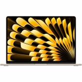 Laptop Apple MacBook Air 15 with Liquid Retina (2024), Apple M3 Octa Core, 15.3inch, RAM 8GB, SSD 256GB, Apple M3 10 Core Graphics, RO KB, macOS, Starlight